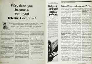 Better Homes & Gardens October 1972 Magazine Article: Page 15