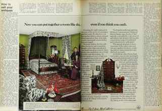 Better Homes & Gardens October 1972 Magazine Article: How to sell your antiques