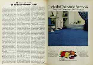 Better Homes & Gardens October 1972 Magazine Article: Page 184