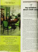 Better Homes & Gardens November 1972 Magazine Article: 7 key questions about credit cards