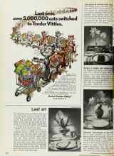 Better Homes & Gardens November 1972 Magazine Article: Leaf art