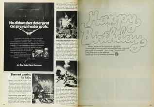 Better Homes & Gardens November 1972 Magazine Article: Page 204