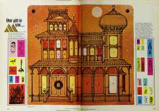 Better Homes & Gardens December 1972 Magazine Article: Page 56