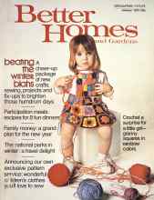Better Homes & Gardens January 1973 Magazine Cover