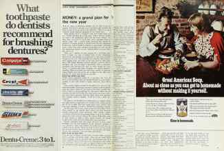 Better Homes & Gardens January 1973 Magazine Article: MONEY: a grand plan for the new year