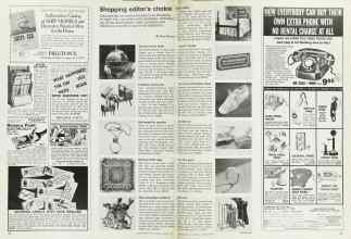 Better Homes & Gardens January 1973 Magazine Article: Shopping editor's choice