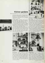Better Homes & Gardens February 1973 Magazine Article: Kitchen gardens