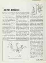 Better Homes & Gardens February 1973 Magazine Article: The man next door