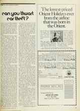 Better Homes & Gardens March 1973 Magazine Article: Can you thwart car theft?