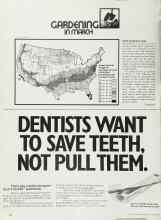 Better Homes & Gardens March 1973 Magazine Article: GARDENING IN MARCH