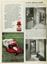 Better Homes & Gardens March 1973 Magazine Article: A slick cleanup center