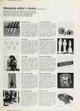Better Homes & Gardens March 1973 Magazine Article: Shopping editor's choice