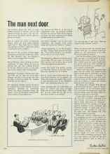 Better Homes & Gardens March 1973 Magazine Article: The man next door