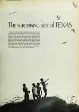 Better Homes & Gardens April 1973 Magazine Article: THE SURPRISING SIDE OF TEXAS
