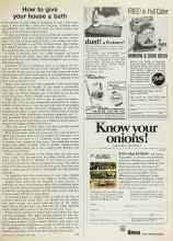 Better Homes & Gardens April 1973 Magazine Article: How to give your house a bath