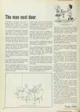 Better Homes & Gardens April 1973 Magazine Article: The man next door