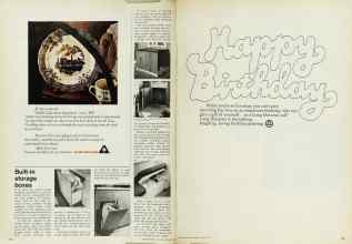 Better Homes & Gardens April 1973 Magazine Article: Page 184