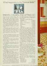 Better Homes & Gardens May 1973 Magazine Article: What's happening to the American family?