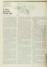 Better Homes & Gardens May 1973 Magazine Article: A very special family trip