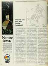 Better Homes & Gardens May 1973 Magazine Article: Should you sell your house yourself?