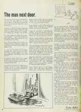 Better Homes & Gardens May 1973 Magazine Article: The man next door