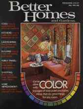 Better Homes & Gardens May 1973 Magazine Cover