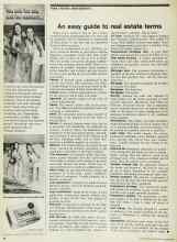 Better Homes & Gardens June 1973 Magazine Article: An easy guide to real estate terms