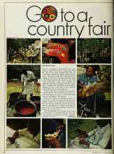 Better Homes & Gardens June 1973 Magazine Article: GO to a country fair