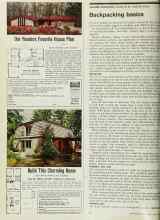 Better Homes & Gardens June 1973 Magazine Article: Backpacking basics