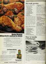 Better Homes & Gardens June 1973 Magazine Article: How to handle a hamburger