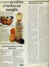 Better Homes & Gardens June 1973 Magazine Article: Sewing with vinyl