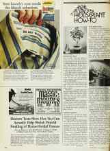 Better Homes & Gardens June 1973 Magazine Article: Fire fern isn't a fern