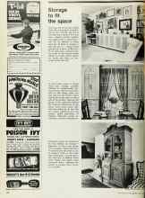 Better Homes & Gardens June 1973 Magazine Article: Storage to fit the space