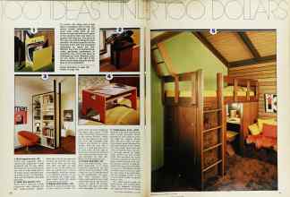 Better Homes & Gardens July 1973 Magazine Article: 100 IDEAS UNDER 100 DOLLARS
