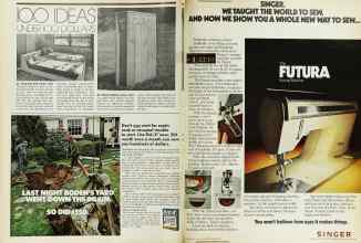 Better Homes & Gardens July 1973 Magazine Article: Page 54