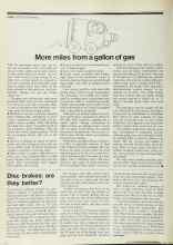 Better Homes & Gardens September 1973 Magazine Article: Disc brakes: are they better?