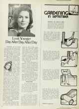 Better Homes & Gardens September 1973 Magazine Article: GARDENING IN SEPTEMBER