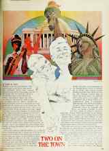 Better Homes & Gardens September 1973 Magazine Article: TWO ON THE TOWN
