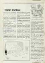 Better Homes & Gardens September 1973 Magazine Article: The man next door