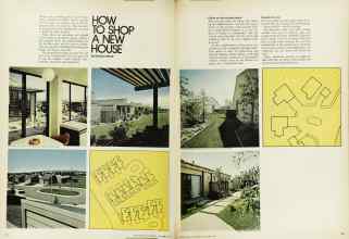 Better Homes & Gardens September 1973 Magazine Article: HOW TO SHOP A NEW HOUSE