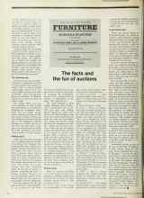 Better Homes & Gardens October 1973 Magazine Article: The facts and the fun of auctions