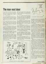 Better Homes & Gardens October 1973 Magazine Article: The man next door