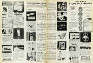 Better Homes & Gardens December 1973 Magazine Article: Better Homes Shopping editor's choice