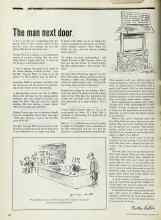 Better Homes & Gardens January 1974 Magazine Article: The man next door