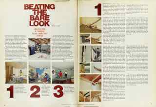 Better Homes & Gardens January 1974 Magazine Article: BEATING THE BARE LOOK