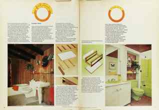 Better Homes & Gardens January 1974 Magazine Article: HOW TO GLAMORIZE A BATHROOM