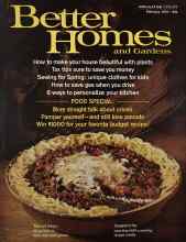 Better Homes & Gardens February 1974 Magazine Cover