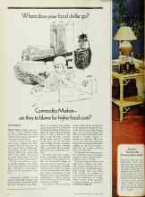 Better Homes & Gardens March 1974 Magazine Article: Where does your food dollar go?