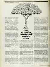 Better Homes & Gardens March 1974 Magazine Article: How to survive catastrophic medical costs