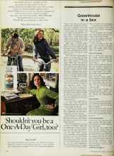 Better Homes & Gardens March 1974 Magazine Article: Greenhouse in a box